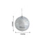 6 Pack 2" Silver Foam Disco Mirror Ball With Hanging Strings, Holiday Christmas Ornaments