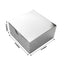 100 Pack 4"x4"x2" Silver Cake Cupcake Party Favor Gift Boxes, DIY