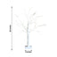 Lighted Birch Tree Lamp White Design Warm White - Battery Operated Rechargeable LED Table Accent 2ft