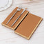 50-Pack Paper Dinner Napkins Terracotta with Gold Foil Edge 2 Ply - Stylish Disposable Napkins