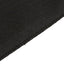 Fitted Polyester 48"x24"x30" Rectangle Tablecloth Black - Durable and Sleek for Events