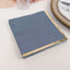 50-Pack Paper Beverage Napkins with Gold Foil Edge Dusty Blue - Disposable 2 Ply Cocktail Napkins for Events 6.5"x6.5"