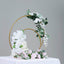 Double Hoop Flower Stand Metal Gold - Wedding Table Centerpiece for Receptions 24" & 16"