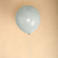 10 Pack 18" Matte Pastel Silver Helium or Air Latex Party Balloons