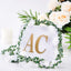 Decorative Rhinestone Alphabet "T" Letter Stickers, Glitter Adhesive Craft Letters Gold DIY Sparkle Embellishments 4"