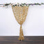 8ftx8ft Gold Big Payette Sequin Event Curtain Drapes, Backdrop Event Panel