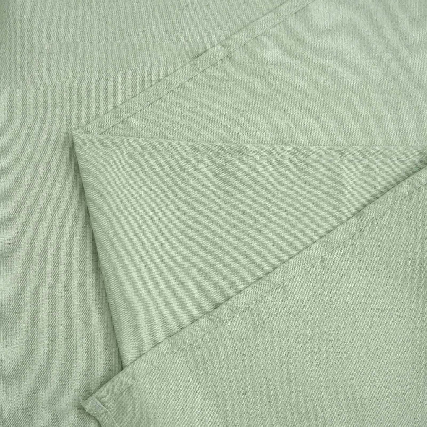 Polyester 60"x102" Rectangle Tablecloth Sage Green - Durable and Stylish Table Cover