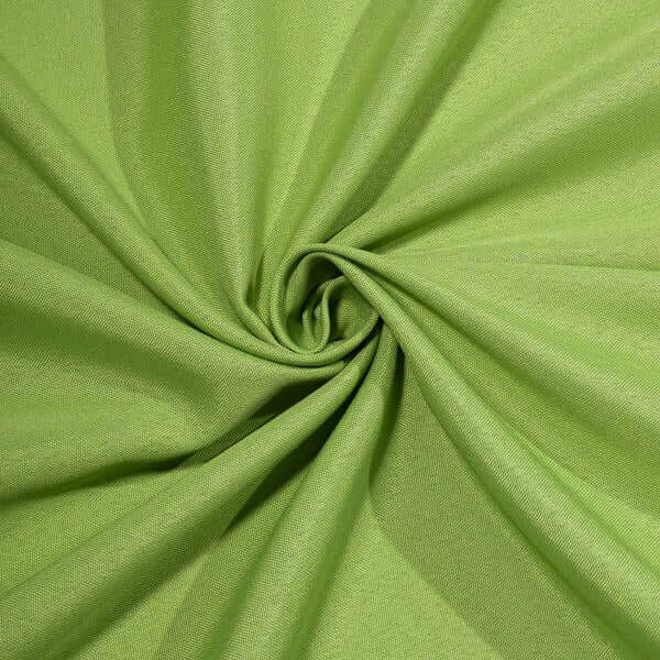 Polyester 90"x90" Table Overlay Square Tablecloth Apple Green - Wrinkle-Resistant & Durable Table Cover