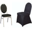 Spandex Chair Cover for Banquet Chairs Black - Stylish Stretch 160GSM Fabric with Slip-On Slipcover for Sophisticated Gatherings
