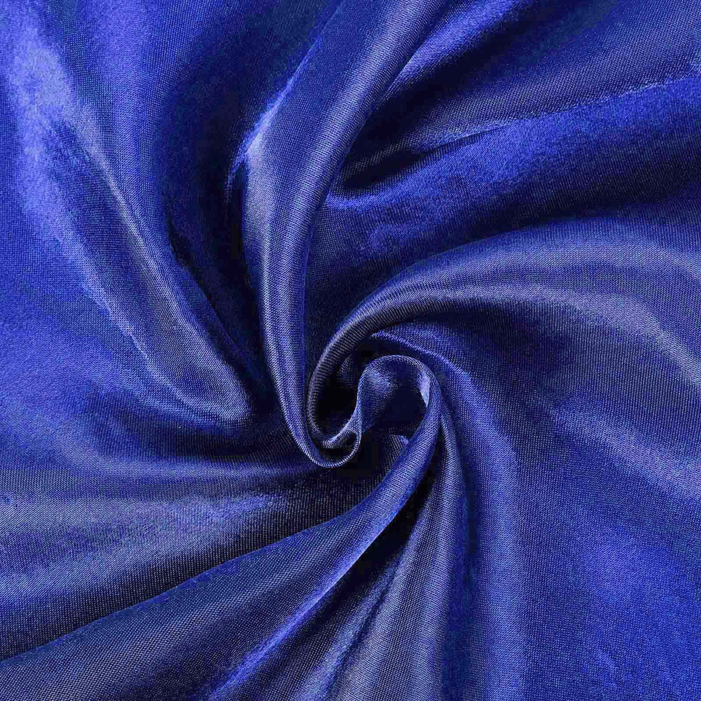 Satin Rectangular 60"x102" Tablecloth Royal Blue - Smooth and Lustrous Table Cover
