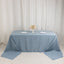 Premium Polyester 90"x156" Rectangle Tablecloth Dusty Blue - Seamless 220GSM Stain-Resistant Table Cover