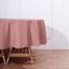 Polyester 90" Round Tablecloth Dusty Rose - Stain & Wrinkle-Resistant Table Cover