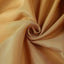 Polyester 120" Round Tablecloth Gold - Seamless Wrinkle-Resistant Design for Weddings