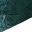 Hunter Emerald Green Crushed Velvet Backdrop Curtain â€“ 8ft x 8ft Event Drape with Rod Pocket, Privacy Panel for Photo Booths & Events