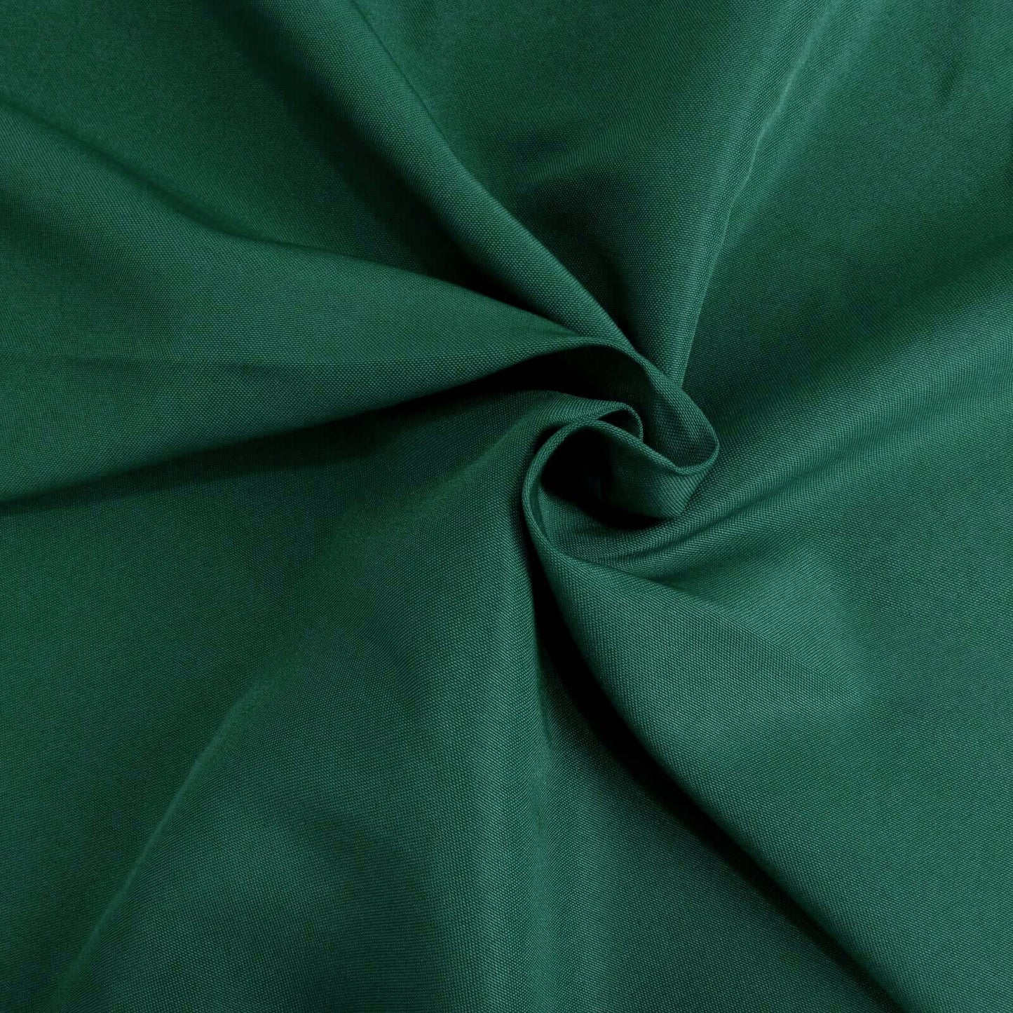 Premium Polyester 54"x54" Table Overlay Square Tablecloth Hunter Emerald Green - 220GSM Stain and Wrinkle-Resistant Table Topper