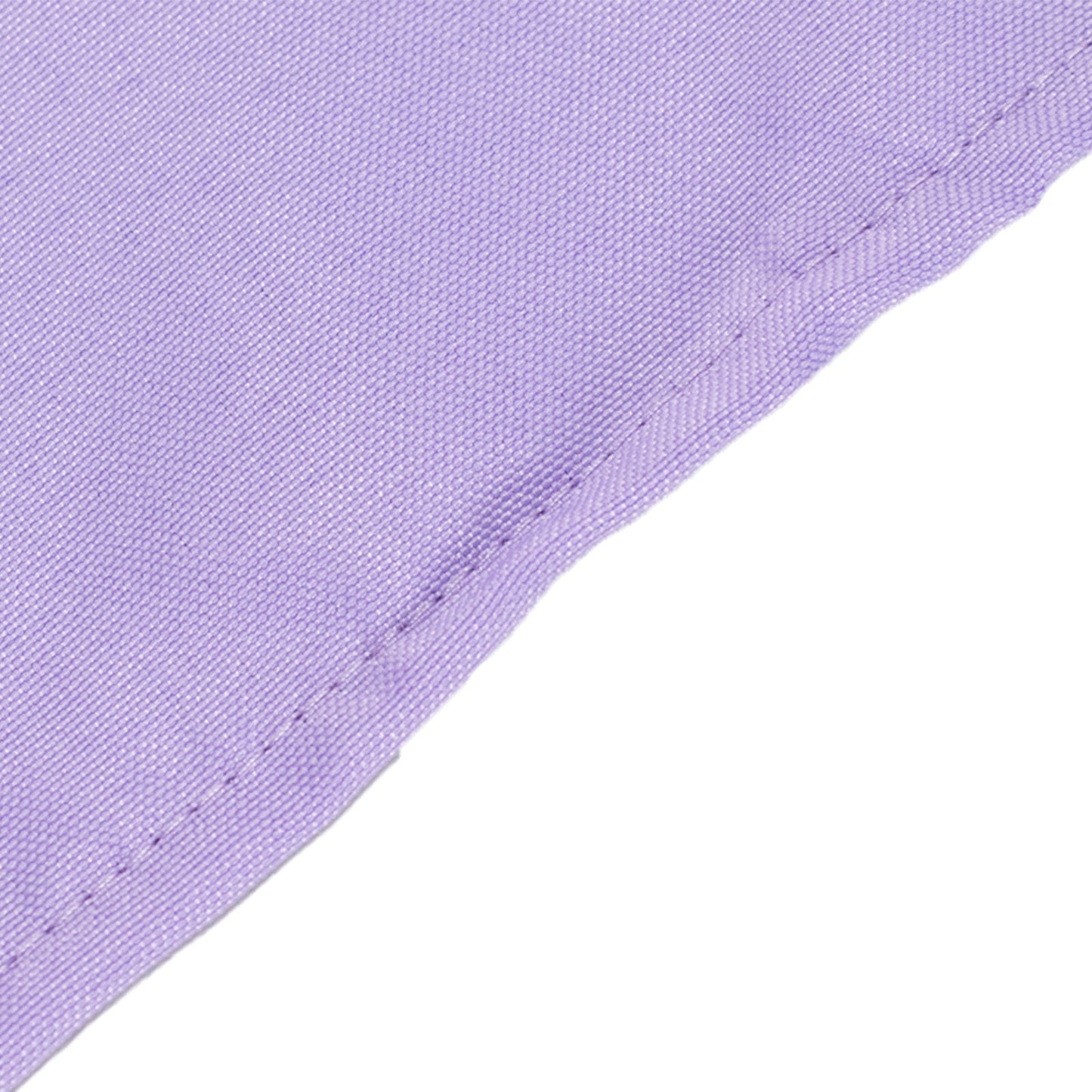 Premium Polyester 90"x132" Rectangle Tablecloth Lavender Lilac - Seamless 220GSM Stain-Resistant Table Cover