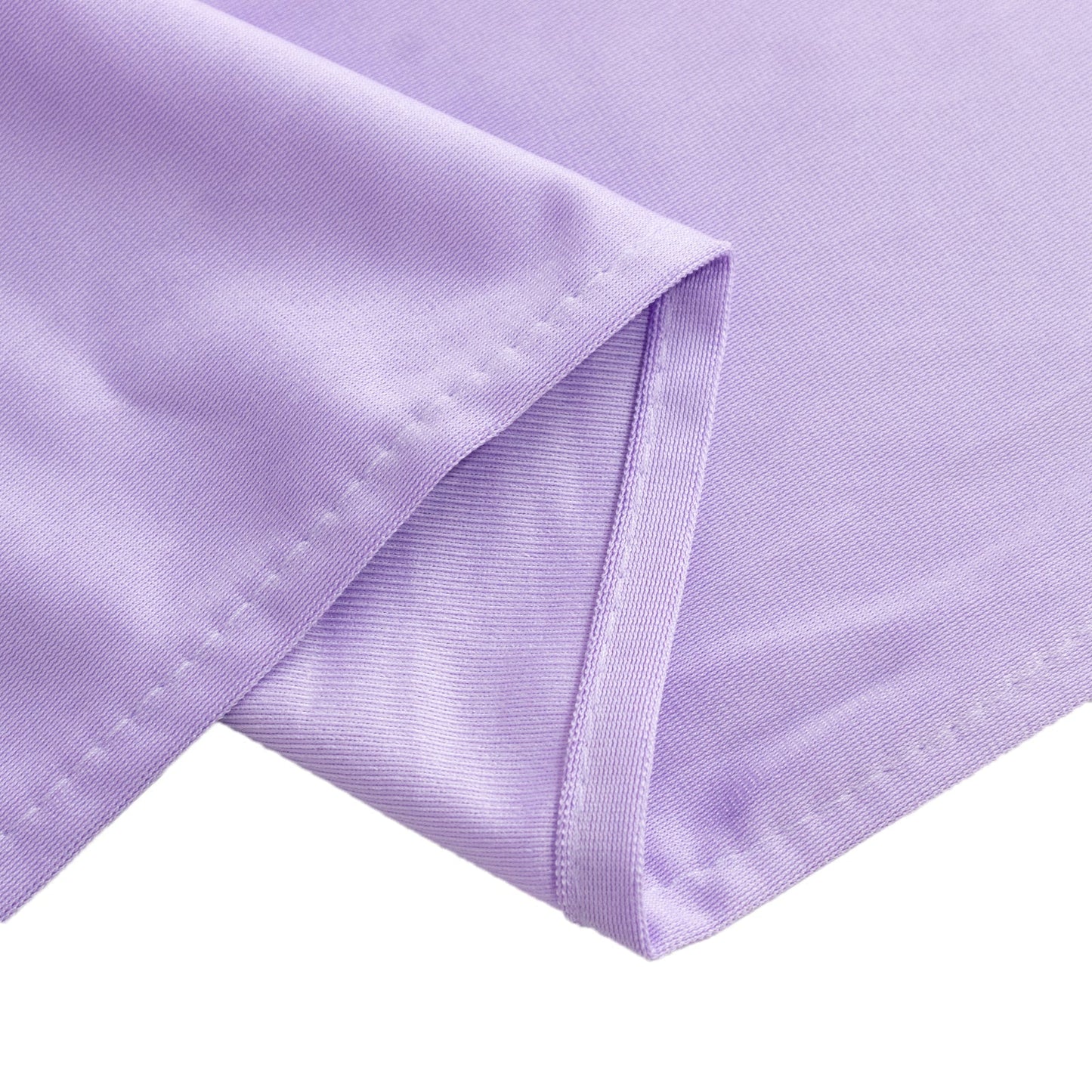 Scuba Rectangular 60"x102" Tablecloth Lavender Lilac - Wrinkle Free & Stain Resistant Table Cover