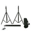 8ftX10ft Metal Adjustable Photography Backdrop Stand Kit and FREE Clips