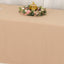 Premium Polyester 90"x156" Rectangle Tablecloth Nude - Seamless 220GSM Stain-Resistant Table Cover