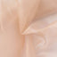 54"x10yd Nude Solid Sheer Chiffon Fabric Bolt, DIY Voile Drapery Fabric