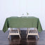 Polyester Square 70"x70" Tablecloth Olive Green - Wrinkle-Resistant & Durable Table Cover