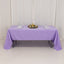 Premium Polyester 60"x126" Rectangle Tablecloth Lavender Lilac - Stain-Resistant 220GSM Finish Table Cover