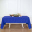 Polyester 60"x126" Rectangle Tablecloth Royal Blue - Wrinkle-Resistant Table Cover