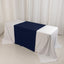Wide Polyester 36"x72" Table Runner Navy Blue - Durable Trade Show Table Linen