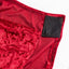 Crushed Velvet Spandex Banquet Chair Cover Fitted Slipcover Red - Stretch 190GSM Slipcover with Foot Pockets