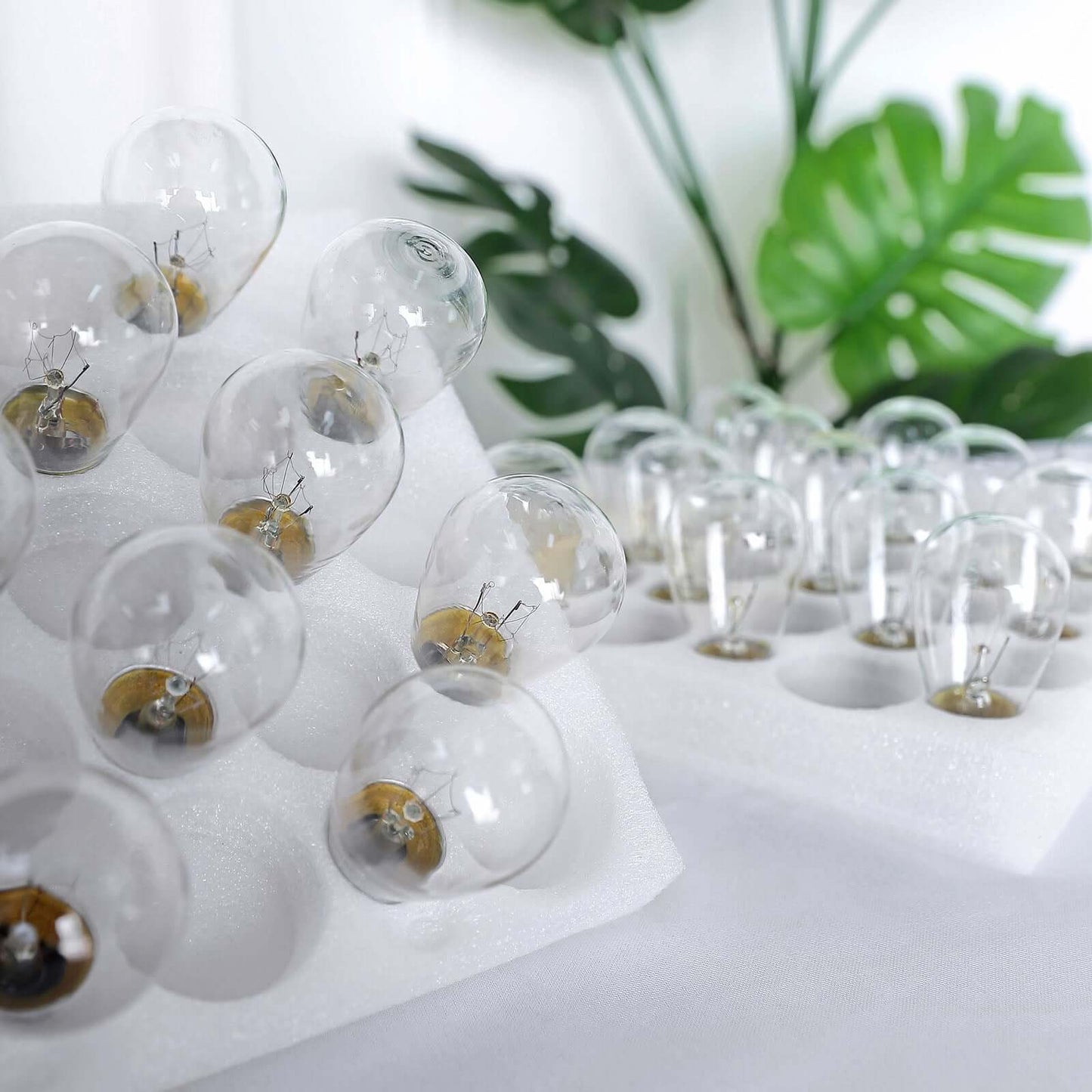 24 Pack 11W Incandescent Warm White S14 Outdoor String Light Bulbs + 1 Extra Replacement Bulb FREE