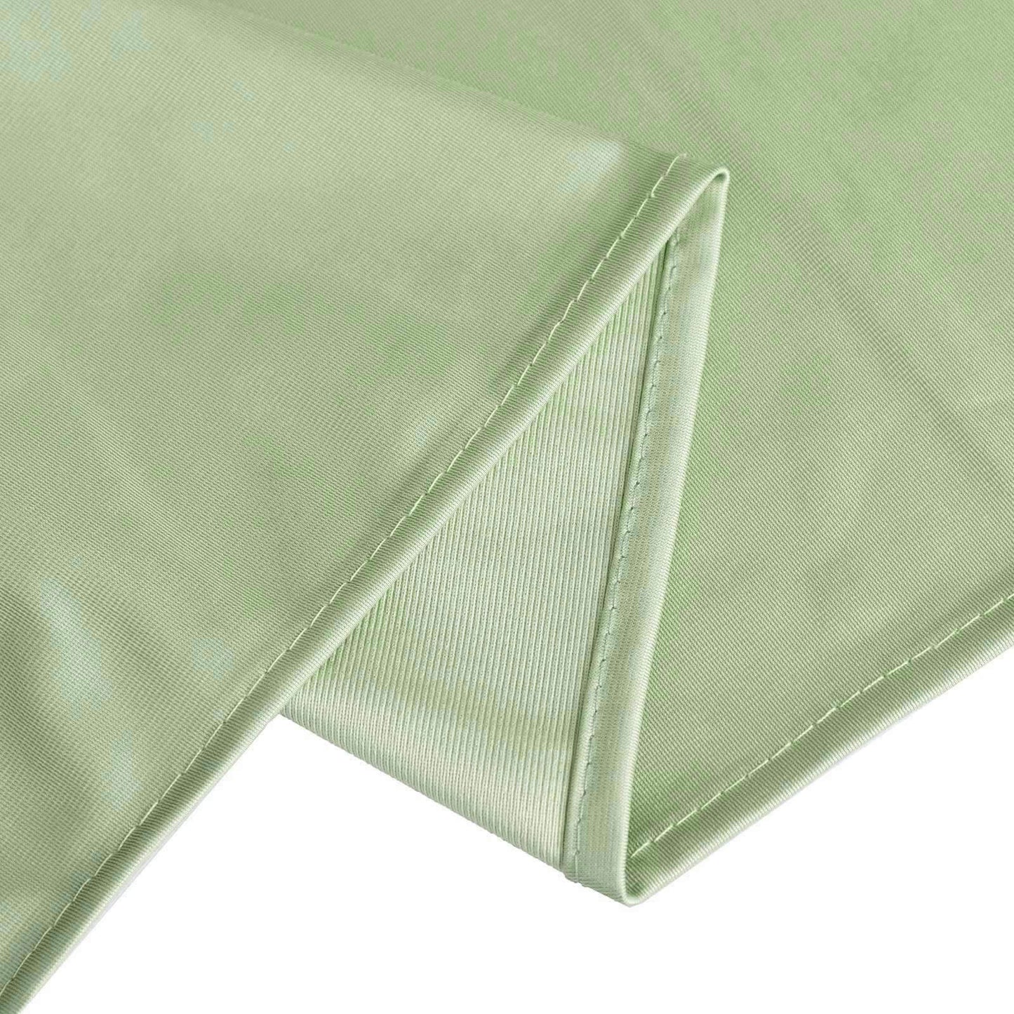 Scuba 70"x70" Table Overlay Square Tablecloth Sage Green - Wrinkle Free & Stain Resistant Table Cover