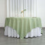 Polyester 90"x90" Table Overlay Square Tablecloth Sage Green - Wrinkle-Resistant & Durable Table Cover