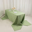 Premium Polyester 90"x156" Rectangle Tablecloth Sage Green - Seamless 220GSM Stain-Resistant Table Cover