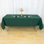 Premium Polyester 60"x102" Rectangle Tablecloth Hunter Emerald Green - Durable 220GSM Wrinkle-Resistant Table Cover
