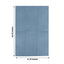 20 Pack Linen-Like Paper 8.5"x4" Napkins Dusty Blue - Highly Absorbent & Disposable Airlaid Guest Towels