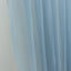 Dusty Blue Sheer Chiffon Valance Curtain 4ft x 5ft â€“ Wedding Arch Drape with Rod Pocket Voile Backdrop Panel