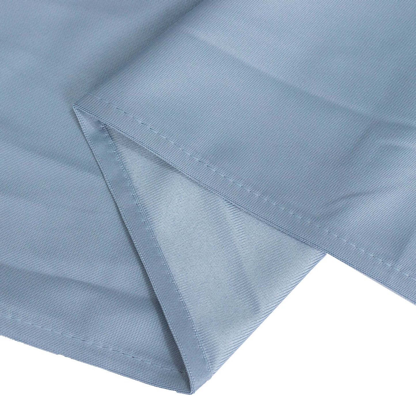 Scuba Rectangular 60"x102" Tablecloth Dusty Blue - Wrinkle Free & Stain Resistant Table Cover