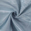 Taffeta 12"x108" Table Runner Dusty Blue - Accordion Crinkle Design