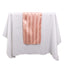 Satin 12"x108" Table Runner Dusty Rose - Stripe Table Decor