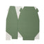 25 Pack Candy Gift Tote Gable Boxes, Dusty Sage Green Party Favor Treat Boxes - 6"x3.5"x7"