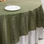 Taffeta 90"x90" Table Overlay Square Tablecloth Dusty Sage Green - Accordion Crinkle Table Cover