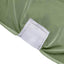 Spandex Chair Cover for Banquet Chairs Dusty Sage Green - Stretch 160GSM Fabric with Slip-On Slipcover