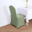 Spandex Chair Cover for Banquet Chairs Dusty Sage Green - Stretch 160GSM Fabric with Slip-On Slipcover