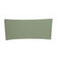 5 Pack Stretch Spandex Chair Sashes Dusty Sage Green - Fitted Finish Two Ply Heavy Duty Chair Bands 5"x12"