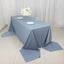 Scuba Rectangular 90"x156" Tablecloth Dusty Blue - Wrinkle Free, Stain Resistant & Seamless Table Cover