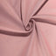Fitted Polyester 72"x30" Rectangle Tablecloth Dusty Rose - Durable Table Cover