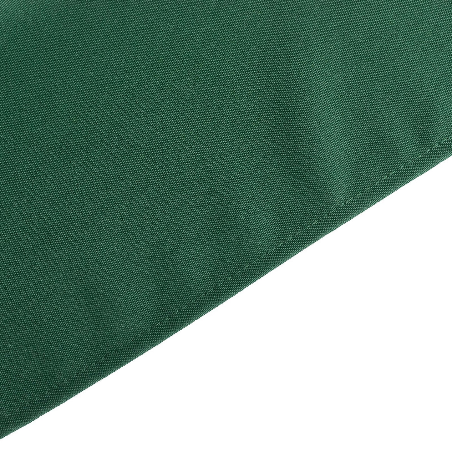 Premium Polyester 60"x126" Rectangle Tablecloth Hunter Emerald Green - Stain-Resistant 220GSM Finish Table Cover