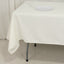 Fire Retardant Premium Polyester 60"x102" Rectangular Tablecloth Ivory - High-Performance Table Cover
