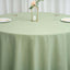Polyester 120" Round Tablecloth Sage Green - Seamless Wrinkle-Resistant Table Cover
