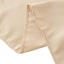 Premium Polyester Square Tablecloth 70"x70" Beige 220GSM Wrinkle-Resistant Table Cover